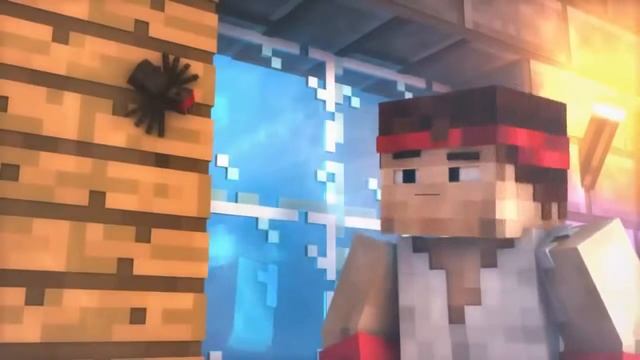 Minecraft Анимация БОЛЬШОЙ ПАУК (Мульт,Анимация) смотреть онлайн