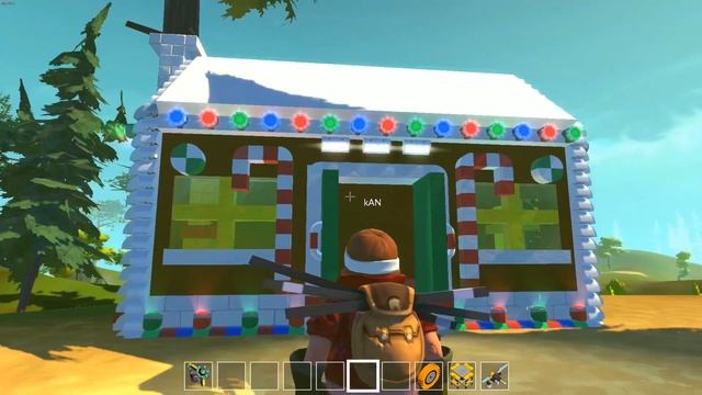 GINGERBREAD HOUSE CONTEST! (You Decide!) - Scrap Mechanic Multiplayer Monday Ep21 смотреть онлайн