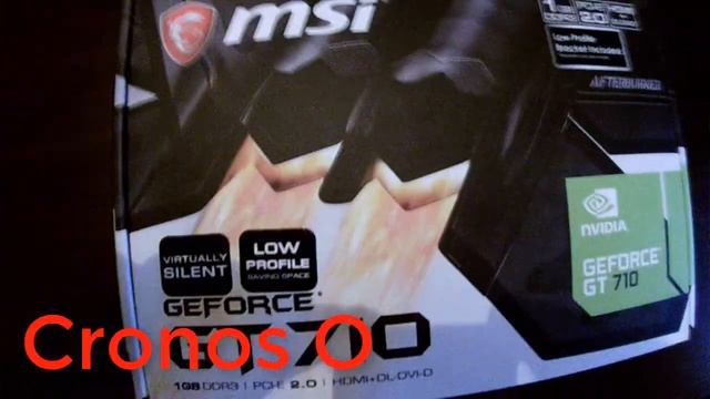 MSI NVIDIA GEFORCE GT 710 1GB DDR3 LA COMPRE смотреть онлайн