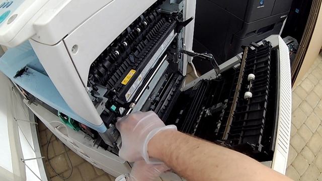 Duplex Paper Jam Copier Ricoh MP2550 MP3350 zacięcie papieru смотреть онлайн