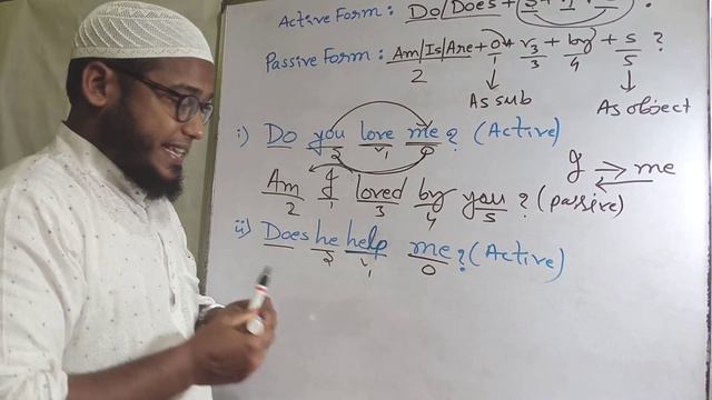 #englisharabicteaching / Active to Passive /Voice Change of Interrogative of Simple Present смотреть онлайн