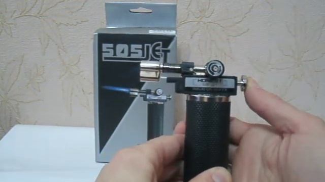 Горелка пропановая с пъезоподжигом Jet 505 смотреть онлайн