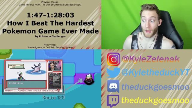 YOU WON'T BELIEVE THIS! Reacting to How I Beat The Hardest Pokemon Game Ever Made Pokemon Challenge смотреть онлайн