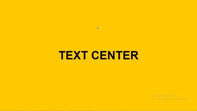 Online Tutorial for Center Text Horizontal and Vertical in CSS With Demo смотреть онлайн
