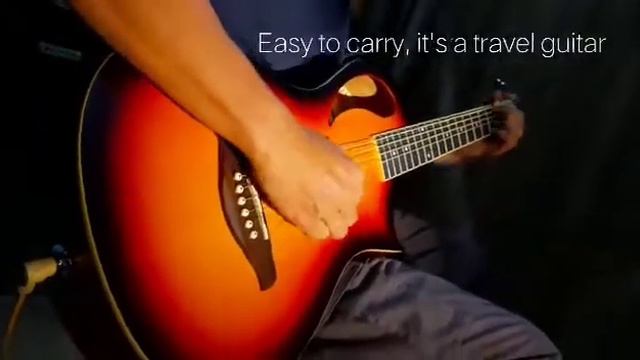 Peavey Composer Acoustic Travel Guitar with passive preamp смотреть онлайн