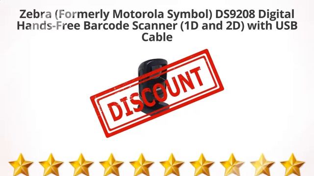 Zebra (Formerly Motorola Symbol) DS9208 Digital Hands-Free Barcode | Review and Discount смотреть онлайн