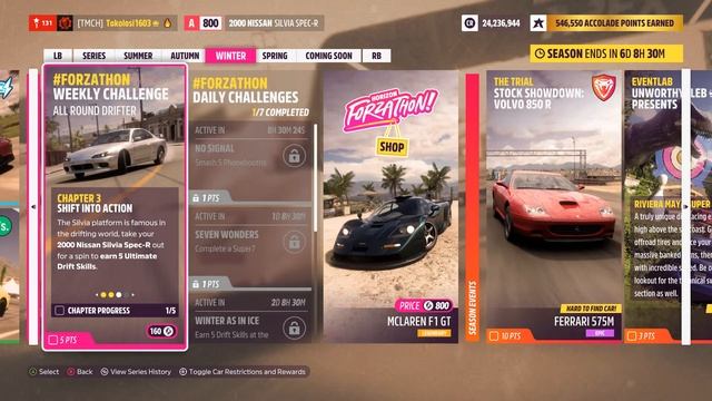 2000 NISSAN SILVIA SPEC-R - FORZA 5 HORIZON PC LIVE-Toko смотреть онлайн