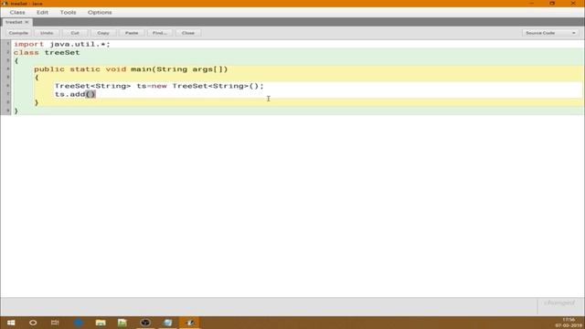 Tree Set In Java.util - Core Java || With BlueJ смотреть онлайн