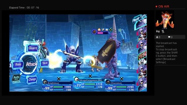 Royal Knight Boss Battle Craniamon