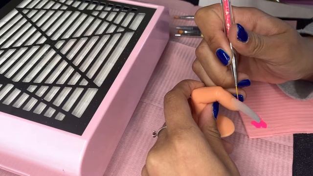 Practicing nail art смотреть онлайн