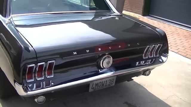 Ford Mustang 1967 original GTA 289 V8 -VIDEO- www.ERclassics.com смотреть онлайн