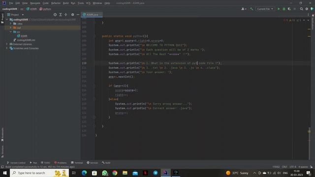 Quiz in JAVA @CODIMEE смотреть онлайн