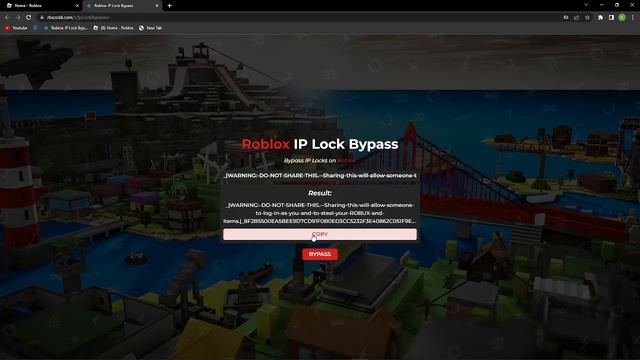 Roblox IP Lock Bypass (2023) смотреть онлайн