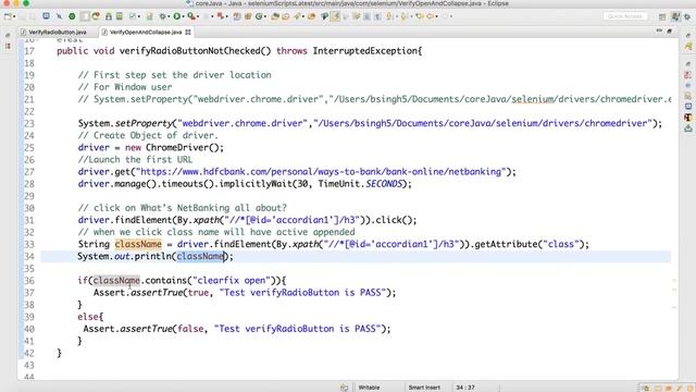 Verify Open And Collapse In Selenium смотреть онлайн