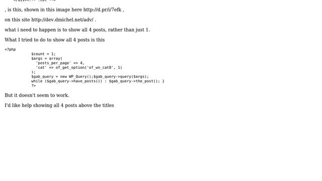 Wordpress: Showing All the Posts in the Loop смотреть онлайн