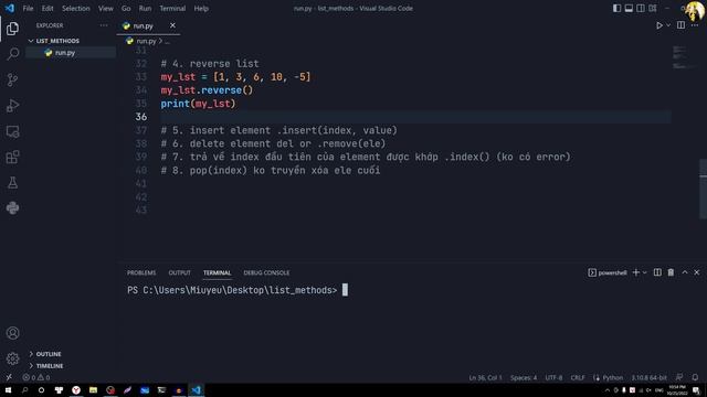 Kiểu Dữ Liệu List Trong Python - Phần 2 #python #pythonforbeginners #pythontutorial #aichatbot #ai смотреть онлайн