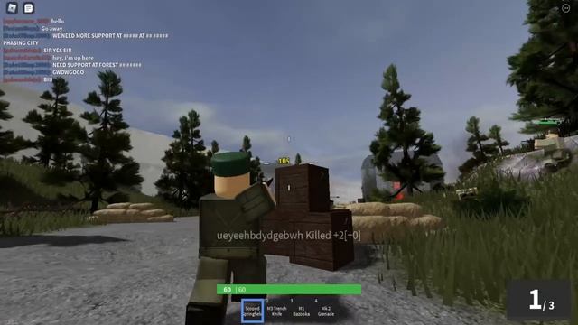 Behind Enemy Lines | Roblox D Day Sniper (GIVEAWAY) смотреть онлайн