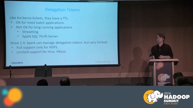 Securing Spark on Production Hadoop Clusters смотреть онлайн