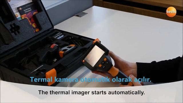 testo 875i Bataryanın yerleştirilmesi смотреть онлайн