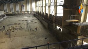 Ремонт бассейна "Дельфин"