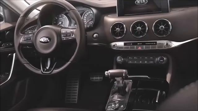 2018 Kia Stinger GT sport Interior Exterior and Drive смотреть онлайн