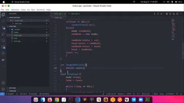 Calculate the Node number from a doubly link list | Bangla DS and Algorithm смотреть онлайн