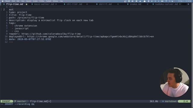 Bulk File Editing in Vim смотреть онлайн