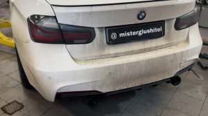 ЗЛОЙ ВЫХЛОП на ДИЗЕЛЕ BMW F30 2.0