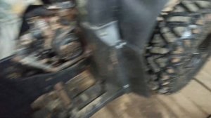 квадроцикл, установка расширителей арок