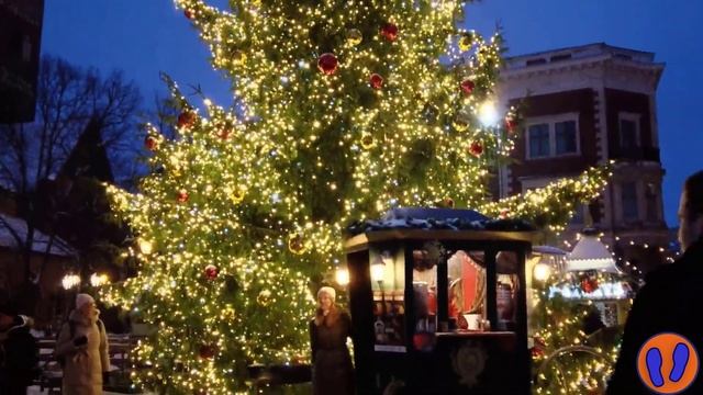 Это тоже #Рига Рождественский базарчик на Домской Площади 2022 Christmas Market in Riga смотреть онлайн