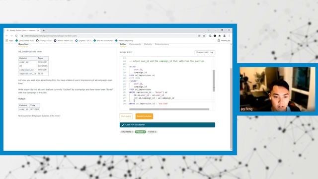 Breaking Down an Oracle SQL Interview Question смотреть онлайн