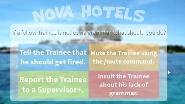 Nova Hotels Application Answers 2020 | ROBLOX смотреть онлайн