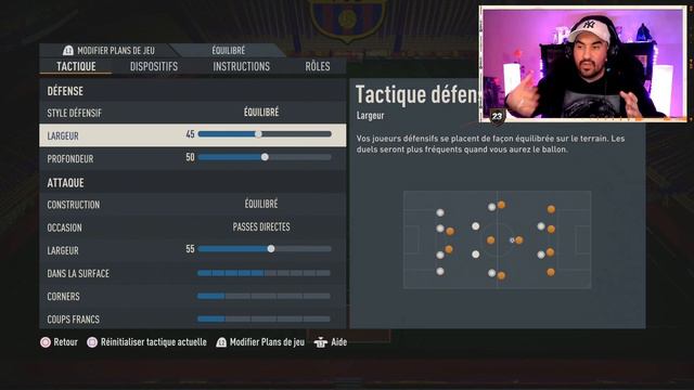 CETTE TACTIQUE PERSO EST INCROYABLE 5-2-2-1 LES INSTRUCTIONS SONT UN CHEAT CODE !!! #FIFA23 #TUTO смотреть онлайн