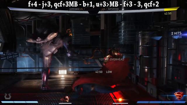 INJUSTICE 2 - DARKSEID COMBO GUIDE - Easy to Advanced! смотреть онлайн