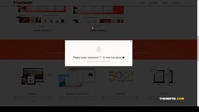 FlashMart - Responsive Multipurpose Sections Shopify Theme mega menu fashion Build Website смотреть онлайн