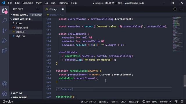 JAVASCRIPT - REFACTORING THE CODE WITH BEST PRACTICES смотреть онлайн