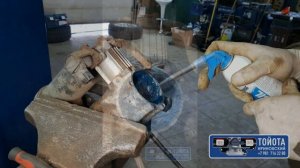 Ремонт/профилактика компрессора пневмоподвески Toyota Land Cruiser 150