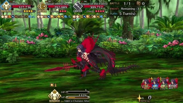 [FGO NA] Breaking My Own Record: Welcome to Jaguar Country - Cu Alter 7 Turns Solo (Triple Kill) смотреть онлайн