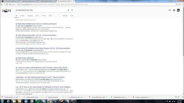 Qt Widgets - Style Sheets смотреть онлайн