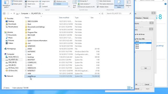 How to move the PageFile of Windows 8 смотреть онлайн