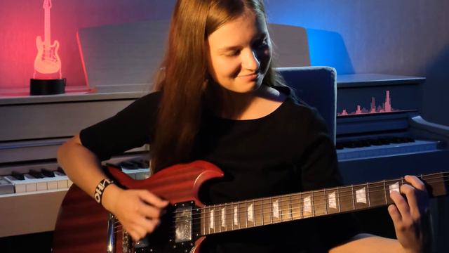 AC/DC - Highway to Hell. Electric guitar cover. Epiphone SG. смотреть онлайн