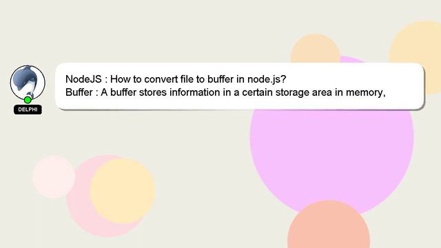 NodeJS : How to convert file to buffer in node.js? смотреть онлайн