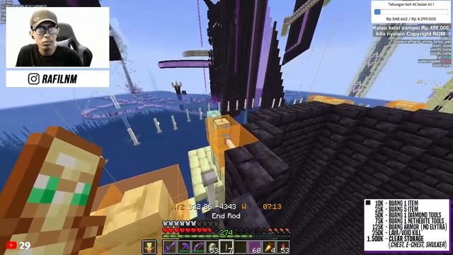 DAY 7387 - Mulai stream ini kita fokus 3 TOWER TERAKHIR Enderwater 1.0 смотреть онлайн