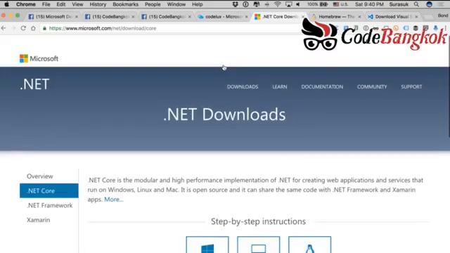 Live! Code 1: Get Started NET Core смотреть онлайн