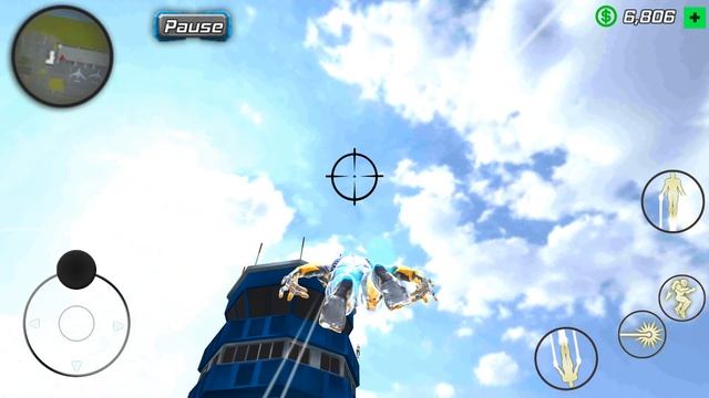 Super Crime Steel War Hero Iron Flying Mech Robot #51 Fight Android GamePlay смотреть онлайн