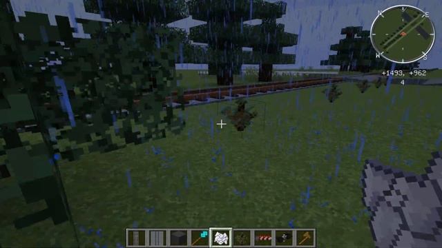 Майнкрафт | ЖД Постройки | Железнодорожный Переезд