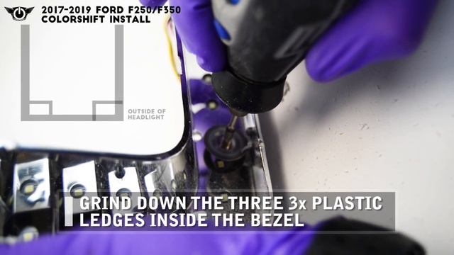 ORACLE Ford SuperDuty F250/F350 ColorSHIFT Install Guide смотреть онлайн