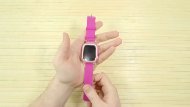 Детские смарт-часы UWatch Q90 Pink. Распаковка и демонстрация смотреть онлайн