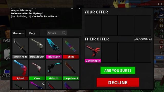 I GOT THE DARKBRINGER!!! Roblox|MM2 смотреть онлайн