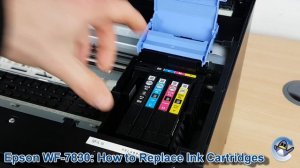 Epson WorkForce WF-7830DTWF: How to Change/Replace Ink Cartridges